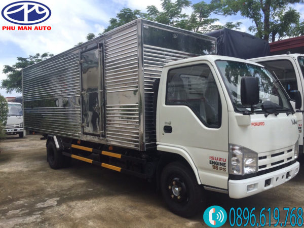 isuzu 1.9 tấn thùng kín