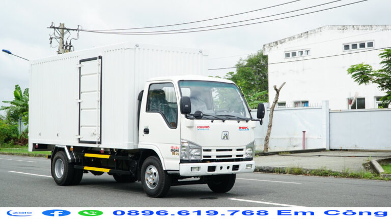 Xe tải isuzu 1 tấn 9 thùng kín container 4m4 - Xe Tải Thành Công